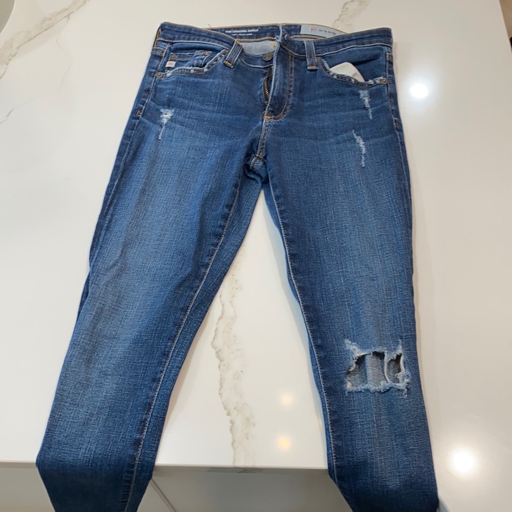 AG denim size 26R worn a handful of times. Purchased from revolve in 2020.